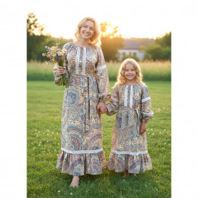 Платье Маруся, хлопок- фото 1